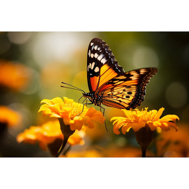 Flower Butterfly Canvas
